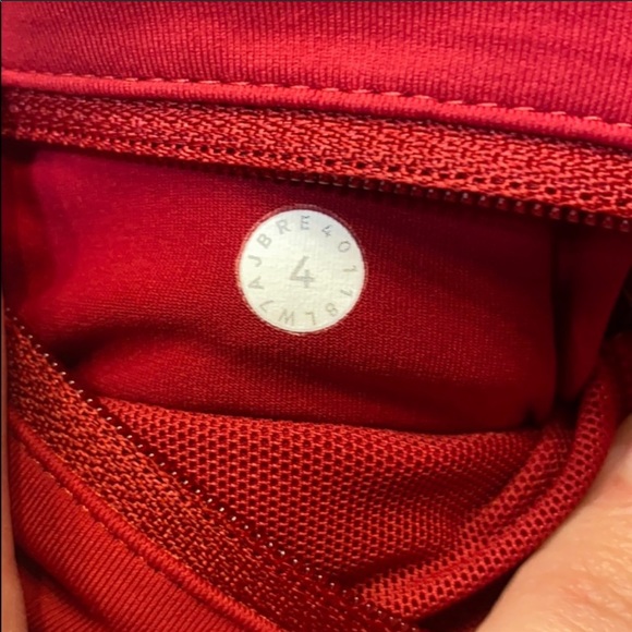 Lululemon Speed Up Shorts Red - Picture 7 of 8